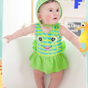 5, Smile Green Swim Set, Store1 Online 1, 110rb, 6m, 9m, 12m, 18m, 24m, 3T