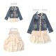 8, 0103-168 Ivory Dress + Denim Jacket, 175rb, online restock naik harga 2, store 1, 90, 100, 110, 120, 130