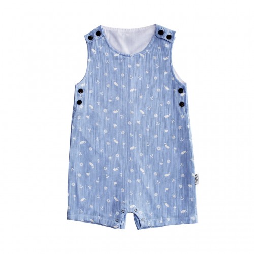 romper blue sea